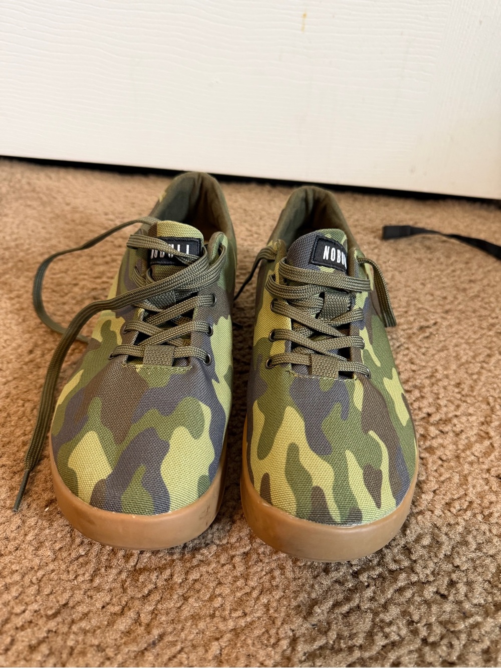 NOBULL Camouflage Athletic Shoes in Green and Brown